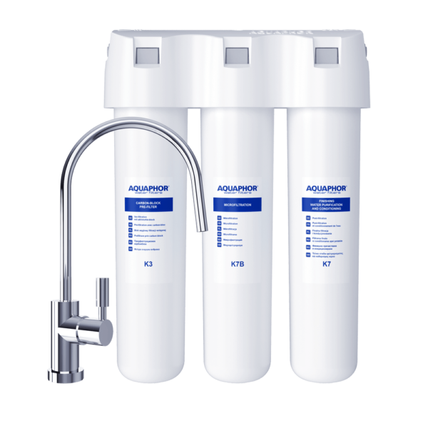 Τριπλο Φίλτρο νερού κάτω πάγκου Aquaphor CRYSTAL ECO